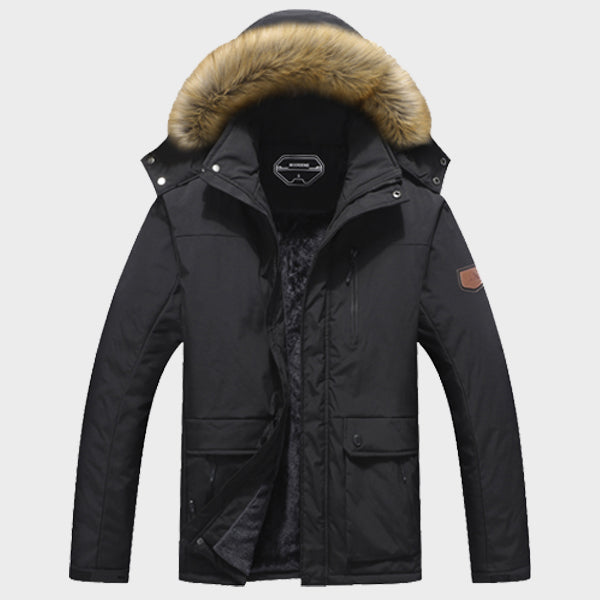 Men's Winter Waterproof Outdoor Jacket Black