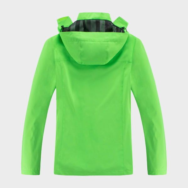 Moerdeng Men’s AquaRush Light Jacket Fluorescent Green