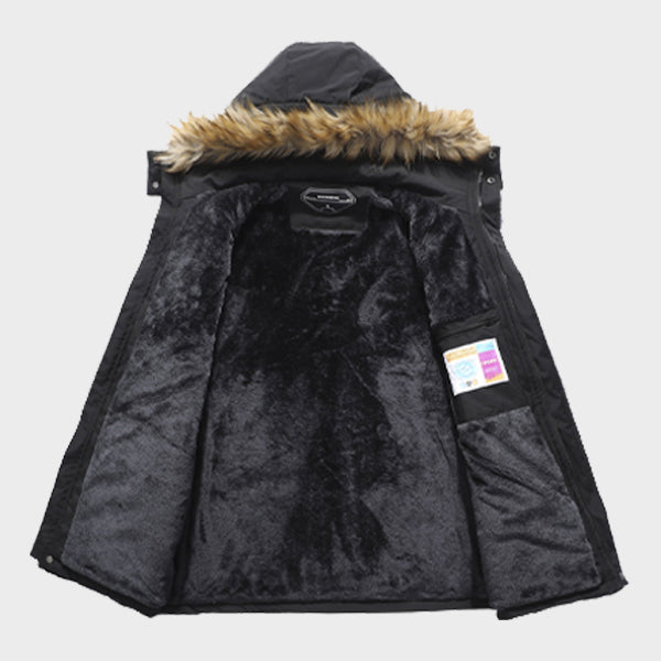 Men's Winter Waterproof Outdoor Jacket Black
