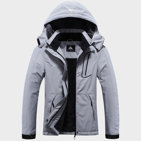 Moerdeng Women’s ArcticPeaks Ski Jacket Light Gray